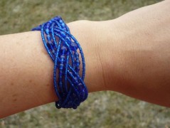 Ve fialové krajce - náhrdelník