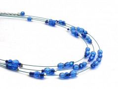 Ve fialové krajce - náhrdelník