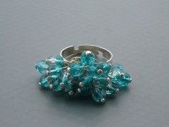 Ve fialové krajce - náhrdelník