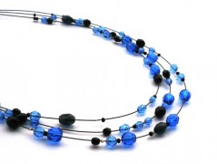 Ve fialové krajce - náhrdelník