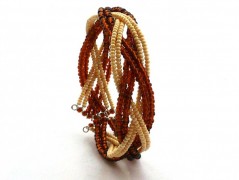 Ve fialové krajce - náhrdelník