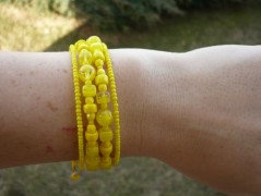 Ve fialové krajce - náhrdelník