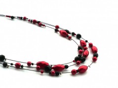 Ve fialové krajce - náhrdelník