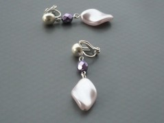 Ve fialové krajce - náhrdelník