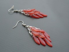 Ve fialové krajce - náhrdelník