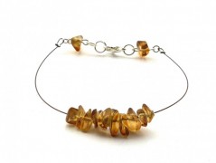 Ve fialové krajce - náhrdelník