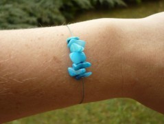 Ve fialové krajce - náhrdelník