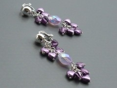 Ve fialové krajce - náhrdelník