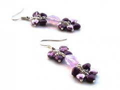 Ve fialové krajce - náhrdelník