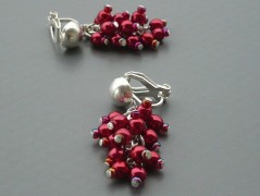 Ve fialové krajce - náhrdelník