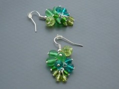 Ve fialové krajce - náhrdelník