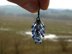 Ve fialové krajce - náhrdelník