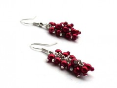 Ve fialové krajce - náhrdelník