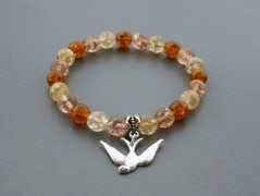 Ve fialové krajce - náhrdelník