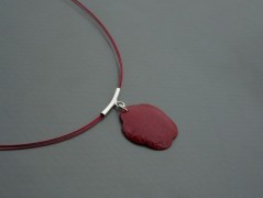 Ve fialové krajce - náhrdelník