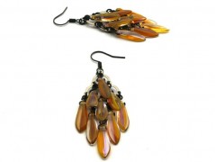 Ve fialové krajce - náhrdelník