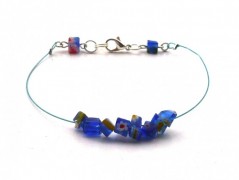 Ve fialové krajce - náhrdelník