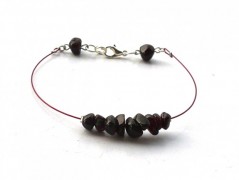 Ve fialové krajce - náhrdelník