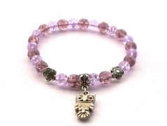 Ve fialové krajce - náhrdelník