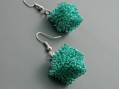 Ve fialové krajce - náhrdelník