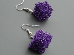 Ve fialové krajce - náhrdelník