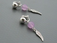 Ve fialové krajce - náhrdelník