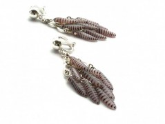 Ve fialové krajce - náhrdelník