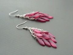 Ve fialové krajce - náhrdelník