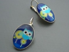 Ve fialové krajce - náhrdelník