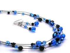 Ve fialové krajce - náhrdelník