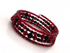 Ve fialové krajce - náhrdelník