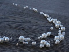 Ve fialové krajce - náhrdelník