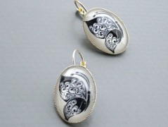 Ve fialové krajce - náhrdelník