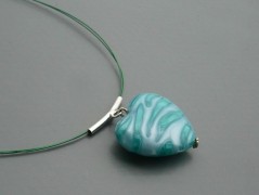 Ve fialové krajce - náhrdelník