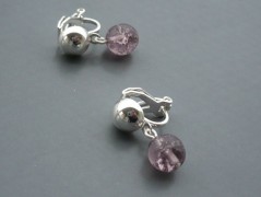 Ve fialové krajce - náhrdelník