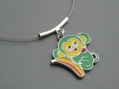 Ve fialové krajce - náhrdelník