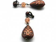 Ve fialové krajce - náhrdelník