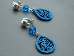 Ve fialové krajce - náhrdelník