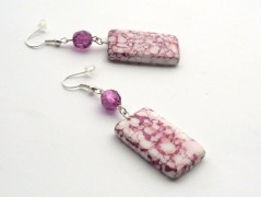 Ve fialové krajce - náhrdelník