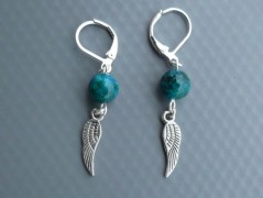 Ve fialové krajce - náhrdelník