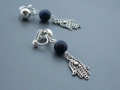 Ve fialové krajce - náhrdelník