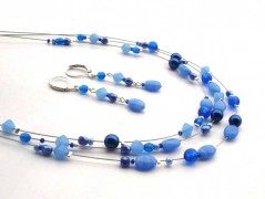 Ve fialové krajce - náhrdelník