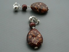 Ve fialové krajce - náhrdelník