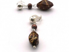 Ve fialové krajce - náhrdelník