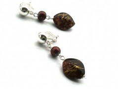 Ve fialové krajce - náhrdelník