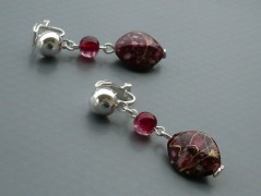 Ve fialové krajce - náhrdelník