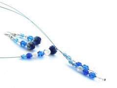 Ve fialové krajce - náhrdelník