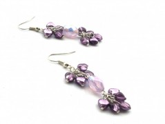 Ve fialové krajce - náhrdelník