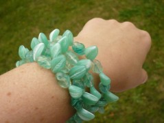 Ve fialové krajce - náhrdelník