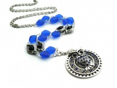 Ve fialové krajce - náhrdelník